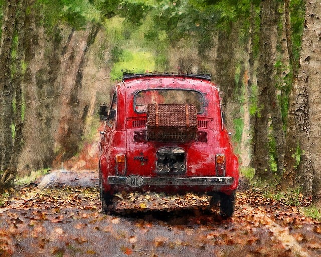 Free car paintings digital paintings illustration