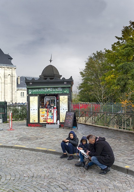 Turist, Turister, Rejse, Tabt, Paris
