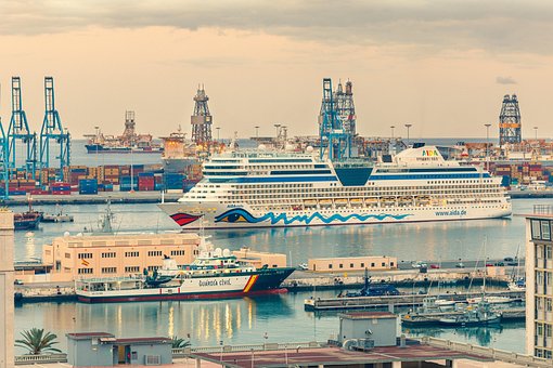 Laspalmas, Gran Canaria, Un Barco, Aida