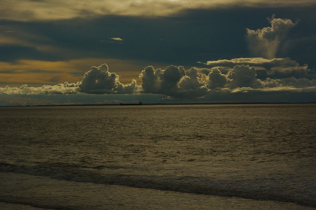 Landskab, Himmel, Ocean, Hav, Strand