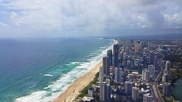 Australien, Gold Coast, Strand