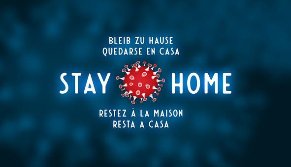 Free Coronavirus Stay Home illustration and picture