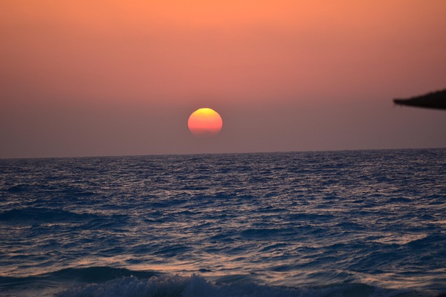 Free Sunset Sea photo and picture