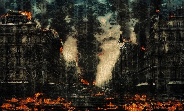 Free dystopian apocalypse matrix illustration