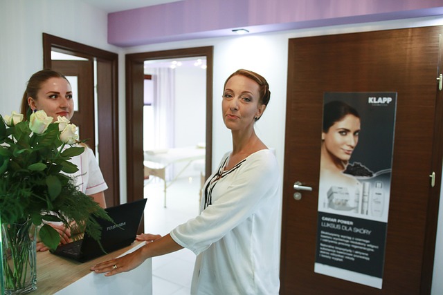 Rezeption, Spa, Anmeldung, Klinik