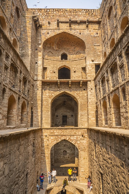 Architektur, Gut, Indien, Neu Delhi