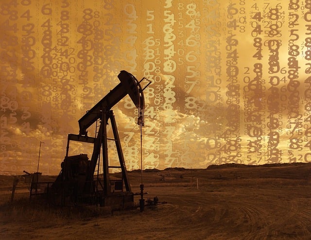 Free oil prices oilfield oil illustration