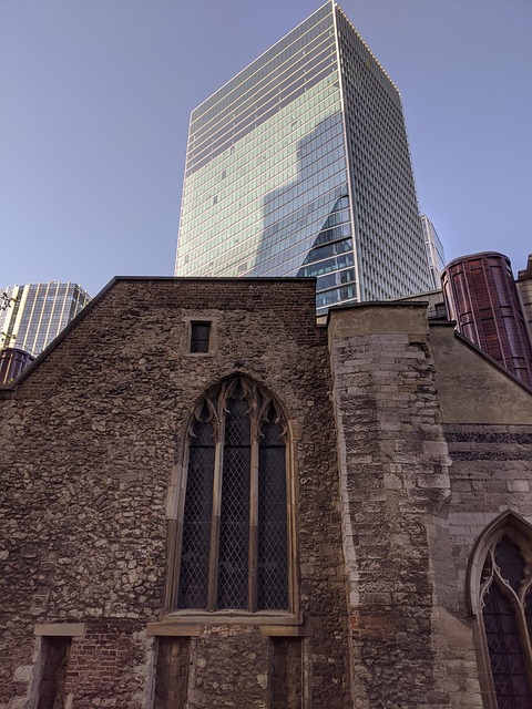 Lockdown, London, Stadt, Büro, Gebäude