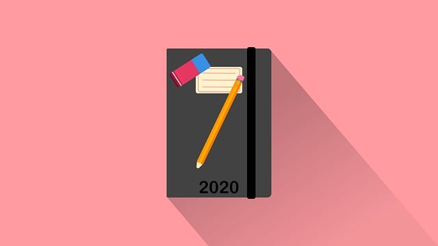 Notesbog, Dagbog, Kontor, Skrive, En Bog