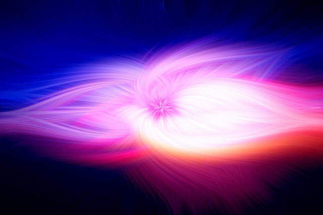 Neon, Lila, Blau, Farbe, Dekoration