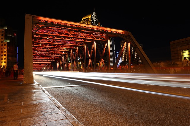 Shanghai, Waibaidu Bridge, Trafikstrøm