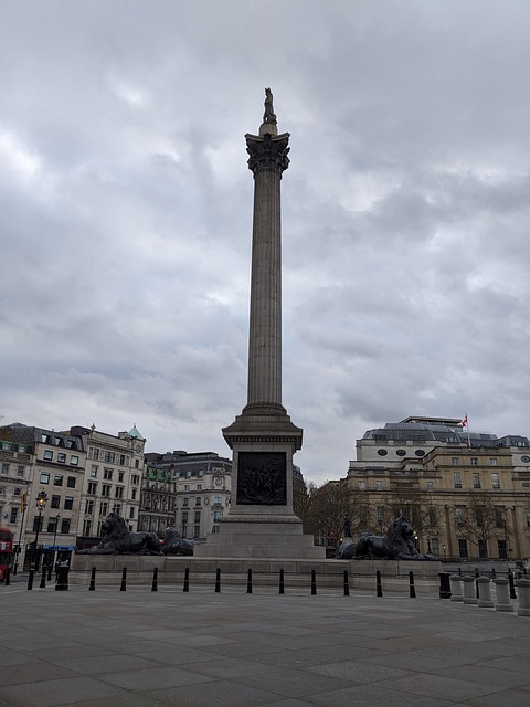 Lockdown, Trafalgar, London, Stadt