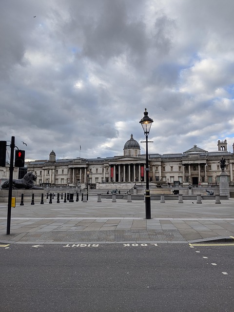 Lockdown, Trafalgar, London, Stadt