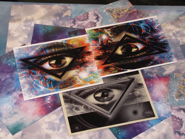 Free Triangle Eyes photo and picture