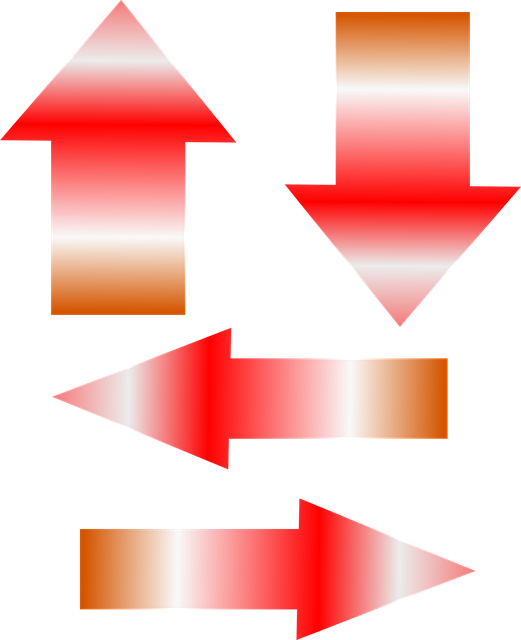 Free Arrows Pointers vector and picture