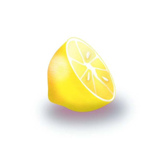 Free lemon fruit yellow illustration
