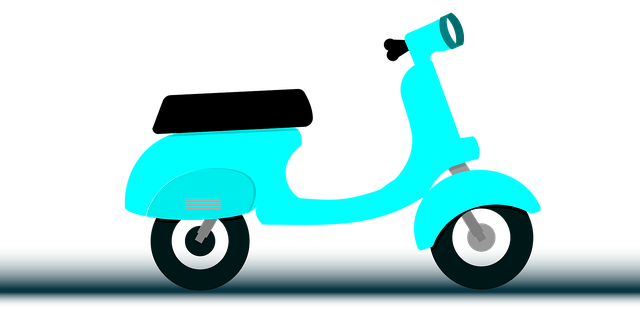 Free scooter vehicle two wheeler vector