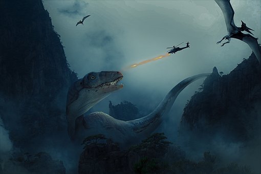 Dinosaurio, Lucha, Naturaleza, Evolución