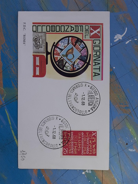 Philatelie, Briefumschlag, Briefmarken