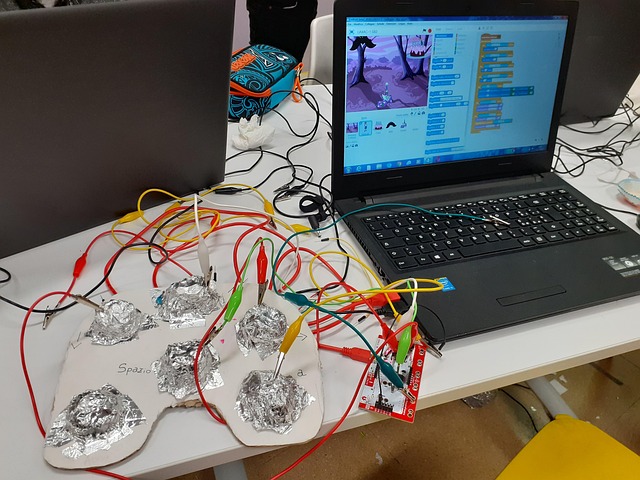 Elektronik, Labor, Jungen, Kinder