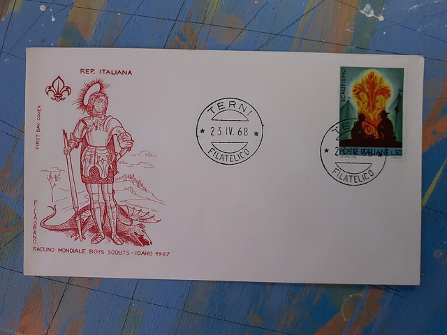 Philatelie, Briefumschlag, Briefmarken