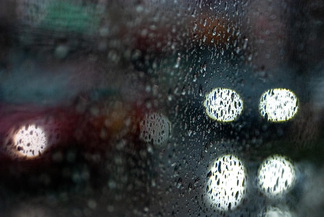 Regen, Raam, Abstract, Vervoer, Stemming