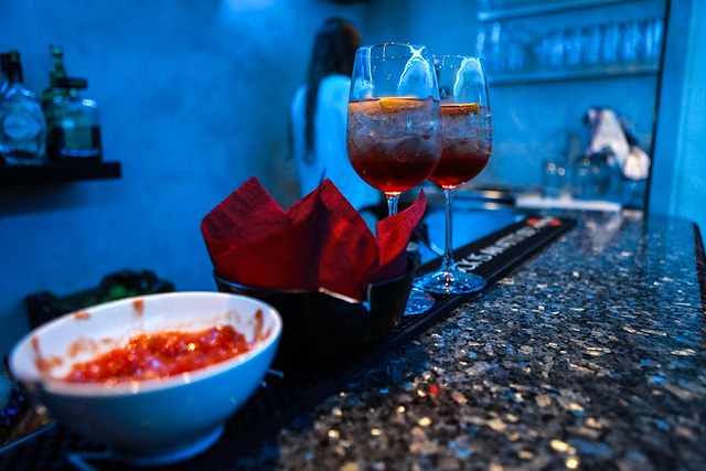 Drikkevarer, Campari, Glas, Bar, Alkohol