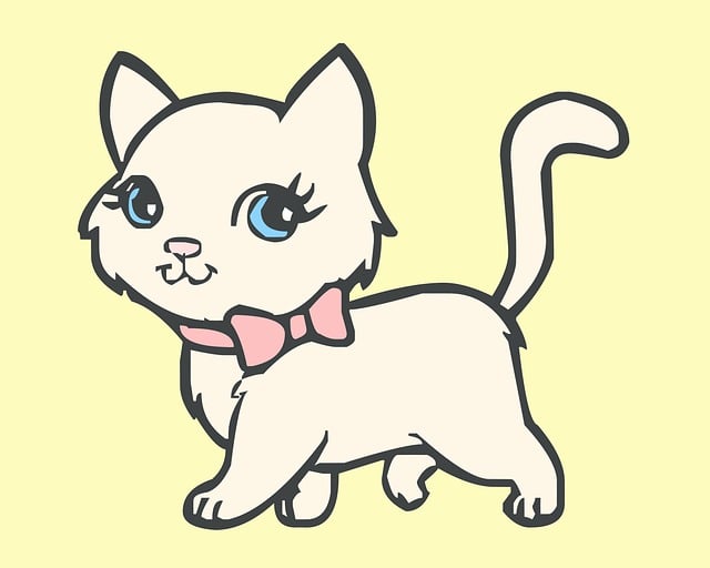 Free cat kitty kitten illustration