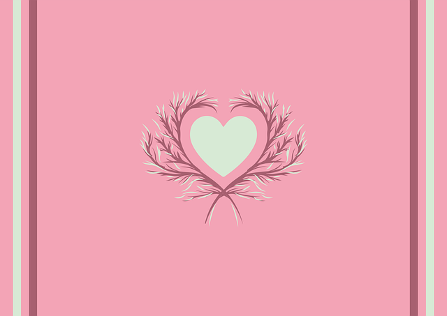 Herz, Liebe, Romantische, Romantik, Rosa