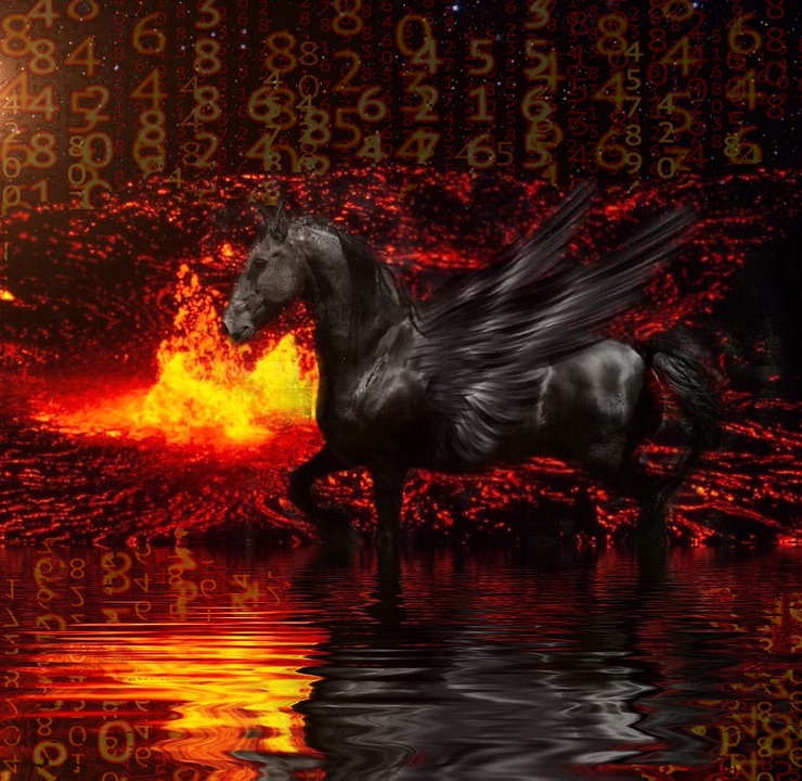 Download Pegasus, Revelation, Biblical. Royalty-Free Stock Illustration