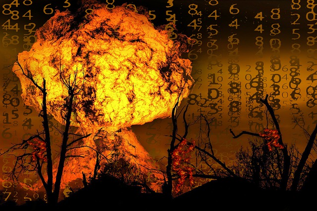 Free bomb explosion boom illustration