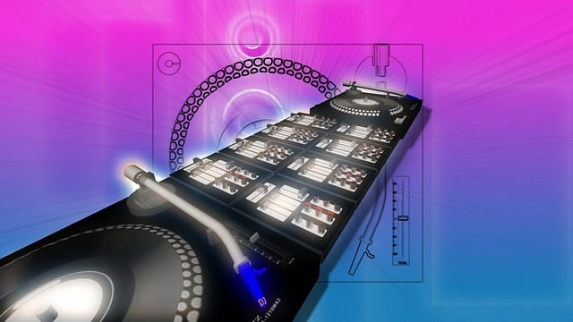 Ska Circle Logo DJ Turntable Mat