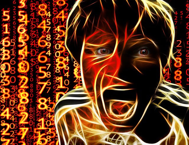 Free aggression tense yelling illustration