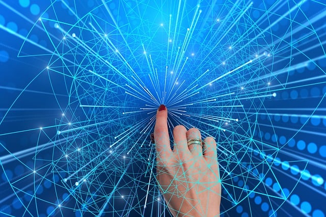 Netwerk, Web, Hand, Digitaal