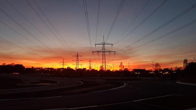 Free Sunset Street photo and picture