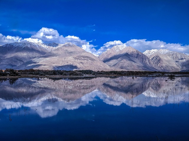 Berg, Meer, Sneeuw, Natuur, Landschap