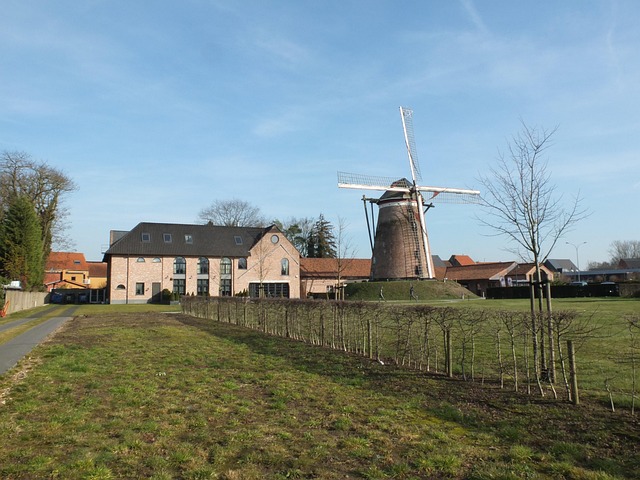 Free Wind Mill Landscape photo and picture
