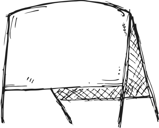 Free icon stand ad illustration