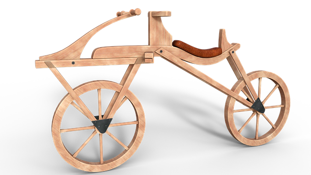 Free wheel wood middle ages illustration