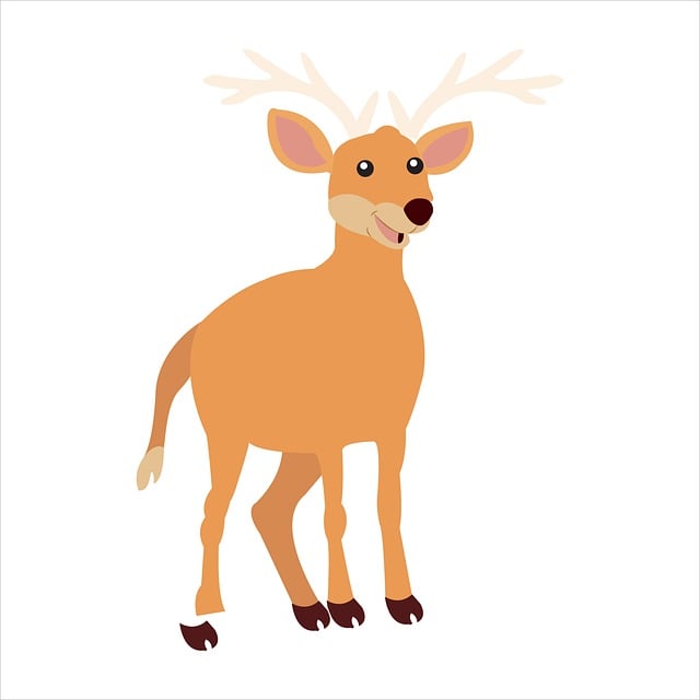 Free animal deer nature illustration