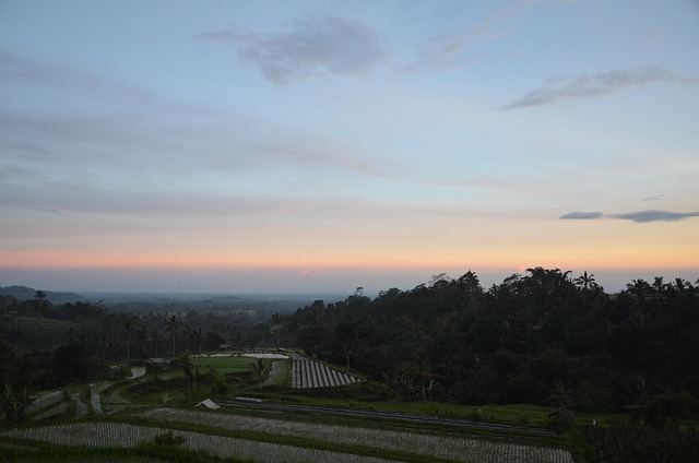 Free Nightfall Bali photo and picture