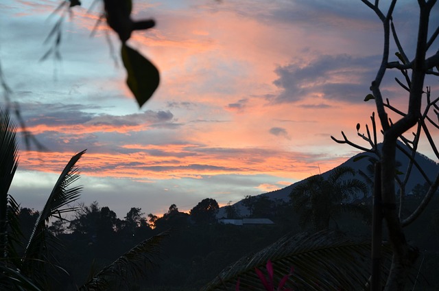 Free Mountain Nightfall photo and picture