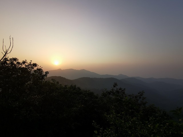 Free Sunset Panorama photo and picture