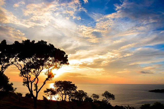 Free Sunrise Ocean photo and picture