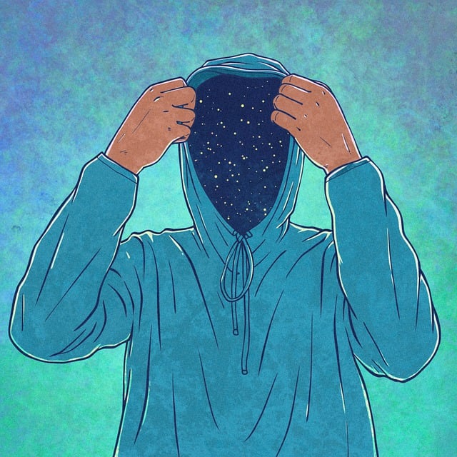 Free cartoon painting universe illustration