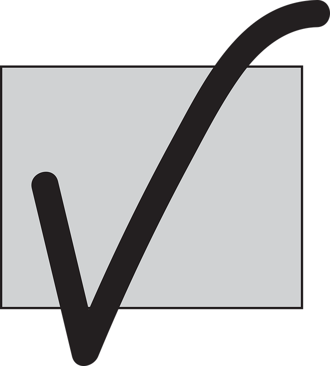 Download Check Mark, Black And White, Check Box. RoyaltyFree Vector