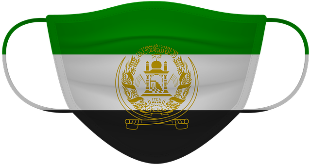 Free flag of kurds face mask mask illustration