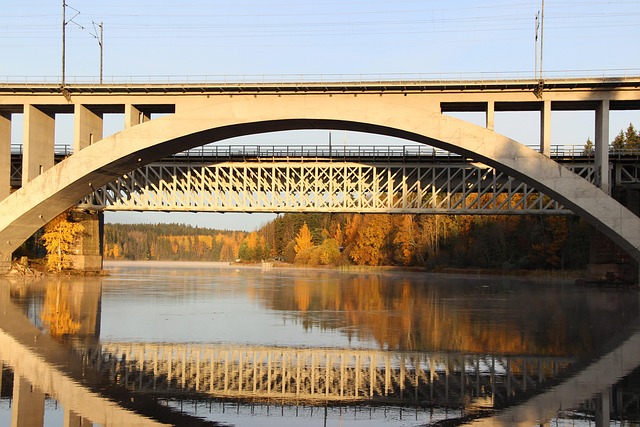 Free Bridge Fall photo and picture