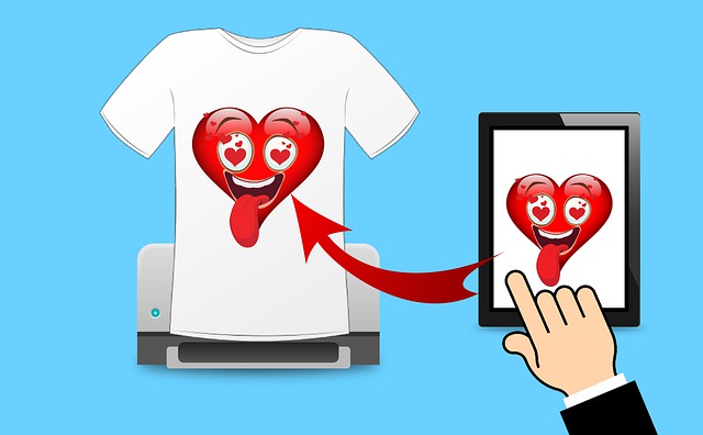 Free print tshirt screen illustration