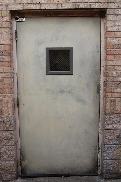 Porta, Tijolo, Arquitetura, Muro